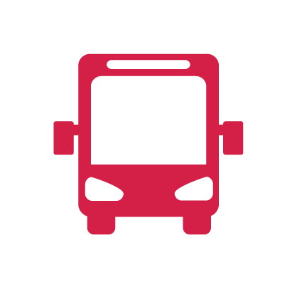 Bus Icon Red